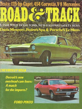 ROAD & TRACK 1970 SEPT - HALL's 2J, 454 VETTE, BOSS*